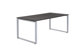 Bureau Huislijn Carré O-poot, hoogte instelbaar 62-86cm, incl. kabelgoot, leverbaar in div. maten en uitvoeringen