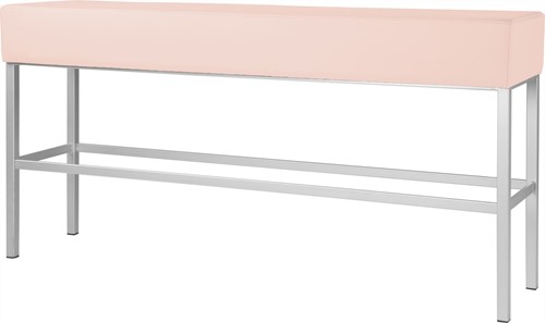 Bank Toto, 4-poots frame, 83cm hoog, dunne zitting, in diverse kleuren