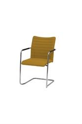 Vergaderstoel Alfa hoge rug, slede