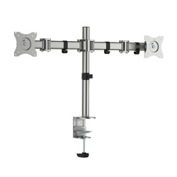 Monitorarm In2Ergo Pharo dubbel zilver