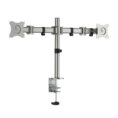 Monitorarm In2Ergo Pharo dubbel zilver