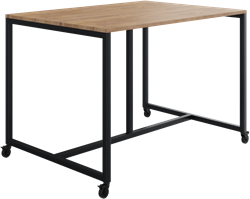 Move bespreek- en lunchtafel, met blad 160 x 108 cm, hoogte 110 cm