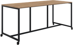 Move bespreek- en lunchtafel, met blad 240 x 108 cm, hoogte 110 cm