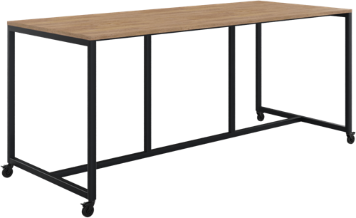 Move bespreek- en lunchtafel, met blad 240 x 108 cm, hoogte 110 cm