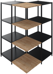 Flexwall hoekblad vierkant en koppelbaar