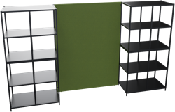 Flexwall akoestisch paneel 4 OH, 119 br x 165 hg, 32 mm dikte, volledig gestoffeerd