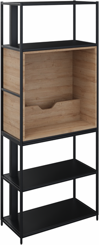 Flexwall TV frame element 5OH 204 hg x 80 br x 43 dp, incl. TV inbouwkast en verticale kabelgoot