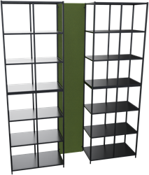 Flexwall akoestisch paneel 6 OH, 41 br x 244 hg, 32 mm dikte, volledig gestoffeerd