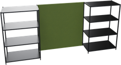 Flexwall akoestisch paneel 3 OH, 119 br x 124 hg, 32 mm dikte, volledig gestoffeerd