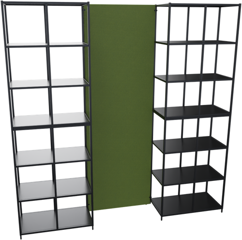 Flexwall akoestisch paneel 6 OH, 80 br x 244 hg, 32 mm dikte, volledig gestoffeerd