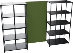 Flexwall akoestisch paneel 4 OH, 80 br x 165 hg, 32 mm dikte, volledig gestoffeerd