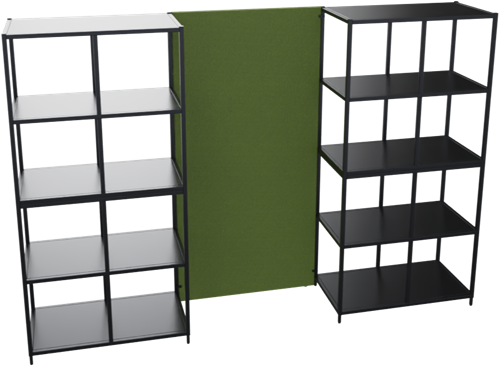 Flexwall akoestisch paneel 4 OH, 80 br x 165 hg, 32 mm dikte, volledig gestoffeerd