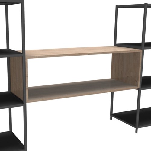 Flexwall tussenhangend opbergelement 115 br x 36 hg x 43 dp, indeling 1-vak volledig open