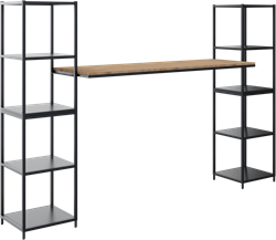 Flexwall tussenhangende tafel 110 hg, 80 x 80 cm