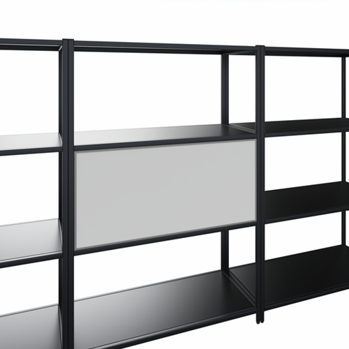 Flexwall inbouw of tussenhangend magnetisch whiteboard, 76 br x 36 hg, dubbelzijdig