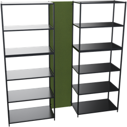 Flexwall akoestisch paneel 5 OH, 41 br x 204 hg, 32 mm dikte, volledig gestoffeerd