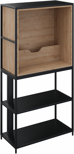 Flexwall TV frame element 4OH 165 hg x 80 br x 43 dp, incl. TV inbouwkast en verticale kabelgoot