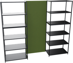 Flexwall akoestisch paneel 5 OH, 80 br x 204 hg, 32 mm dikte, volledig gestoffeerd