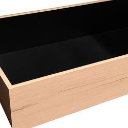 Flexwall inzethoes PVC voor Flexwall plantenbak, afmeting hoes: 115,4 br x 39,4 dp x 15 hg