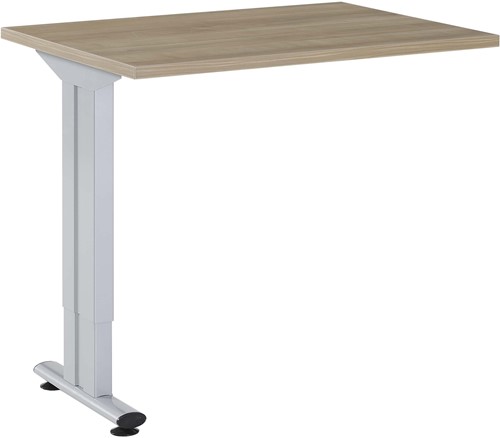 Huislijn basic aanbouw recht 80 x 46 cm, instelbaar 62 - 86 cm