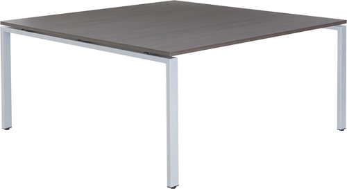 Carré vergadertafel vierkant 120 x 120 cm, poottype A, instelbaar 62 - 86 cm