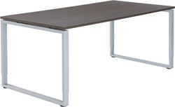 Carré vergadertafel recht 200 x 90 cm, poottype B, instelbaar 62 - 86 cm