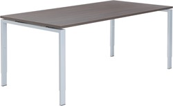 Carré vergadertafel recht 180 x 90 cm, poottype A, instelbaar 62 - 86 cm