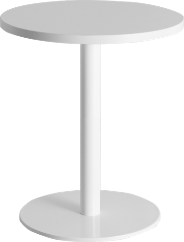 Huislijn pipe lounge tafel Ø40 cm, op kolom, hoogte 42 cm