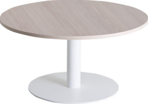 Huislijn pipe lounge tafel Ø80 cm, op kolom, hoogte 42 cm