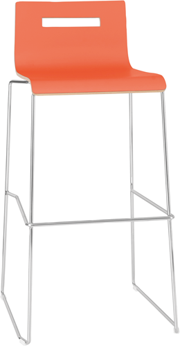 Oscar slede frame, draadstaal Ø11 mm, hoog model