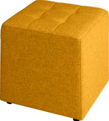 Poef, vierkant 45 x 45 cm, hoogte 60 cm