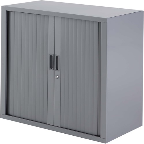 Huislijn Economy jalouziekast 72,5h x 80b x 43d cm, kunststof lamellen, stalen romp, 1 legbord