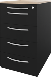 Basic vast ladenblok 05, 1 pennenlade en 4 laden, 44 br x 60 dp x 75 hg