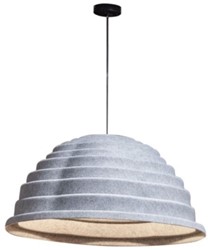 Feltouch NewGlow, model Topolight, Ø60 cm, 28,5 cm hoog, incl. ophangset