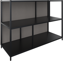 Flexwall akoestisch achterhangend paneel 2 OH, 119 br x 80 hg, 32 mm dikte, volledig gestoffeerd