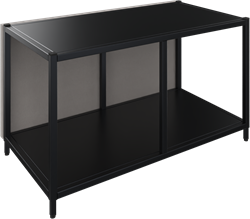 Flexwall akoestisch achterhangend paneel 1 OH, 80 br x 41 hg, 32 mm dikte, volledig gestoffeerd