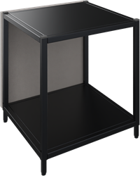 Flexwall akoestisch achterhangend paneel 1 OH, 41 br x 41 hg, 32 mm dikte, volledig gestoffeerd