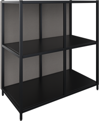 Flexwall akoestisch achterhangend paneel 2 OH, 80 br x 80 hg, 32 mm dikte, volledig gestoffeerd