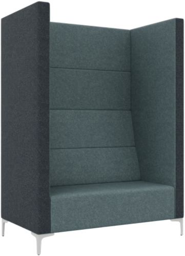 Cara Highline, extra hoog, 2-zits bank