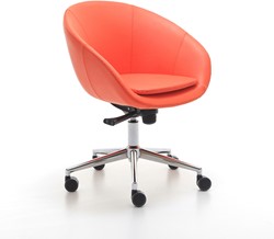 Giro stoel, eco 5-teens kruisvoet, tilt mechanisme, hoogte instelbaar, verrijdbaar