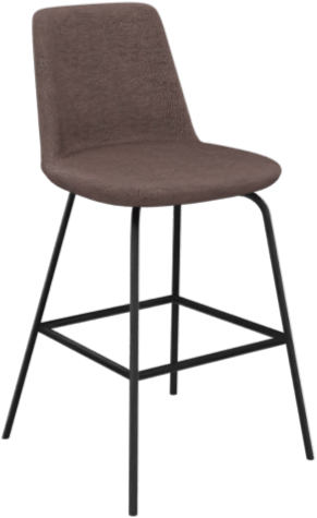 Hendrix buffet stoel, 4-poots frame, zithoogte 65 cm