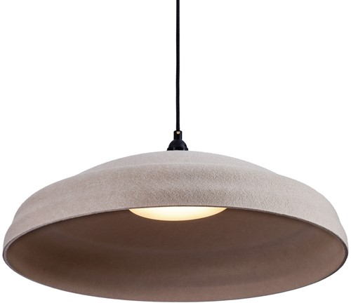 Feltouch NewGlow, model Nube, Ø59 cm, 18 cm hoog, incl. ophangset