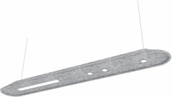 Feltouch Make Up, model Linear+Spot Suspended, 180 x 26 cm, aan/uit direct licht, incl. ophangset