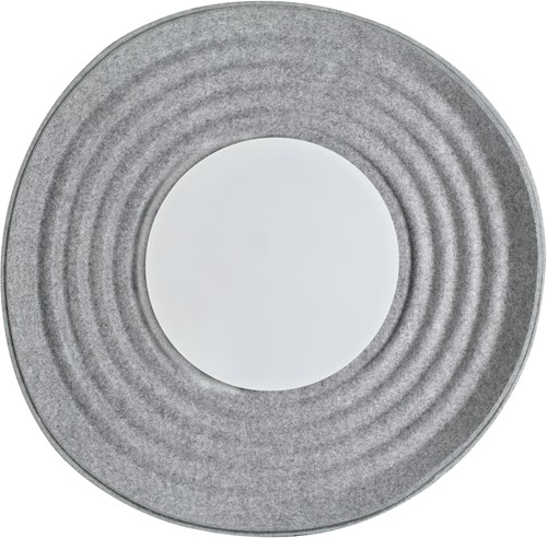 Feltouch Sparkle, model Bowl Wall, Ø60 cm, aan/uit indirect licht, incl. bevestiging set