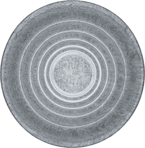 Feltouch Sparkle, model Ripple Wall, Ø115 cm, aan/uit indirect licht, incl. bevestiging set