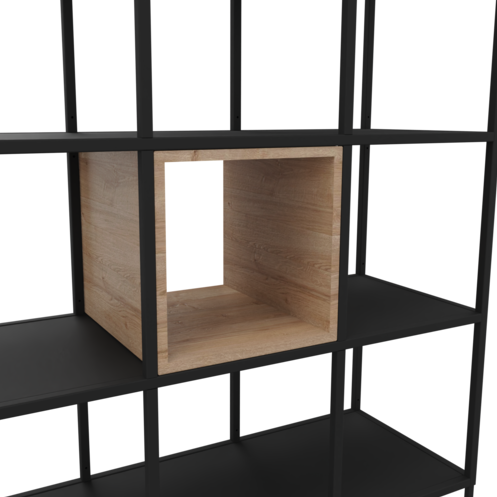 Flexwall inbouw opbergelement 36 br x 36 hg x 43 dp, indeling 1-vak volledig open