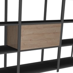 Flexwall inbouw opbergelement 76 br x 36 hg x 43 dp, 1-vak met 1x klapdeur voorzien van push to open