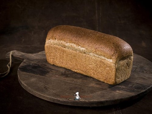 Brood Tarwebrood rond gesneden