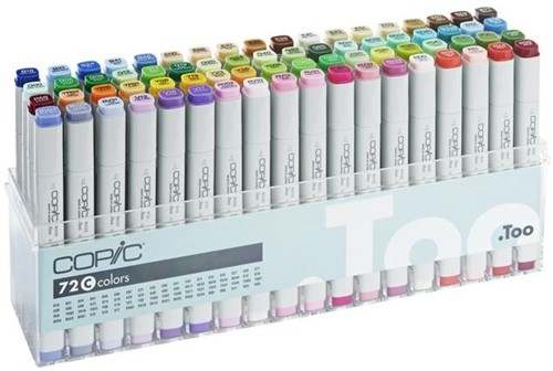 Viltstift Copic Profi Marker Basis Set 3 set/72