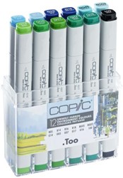 Viltstift Copic Profi Marker Omgevingskleuren set/12